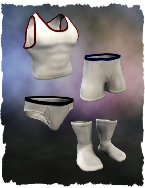 Undergarments for David by: WillDupre, 3D Models by Daz 3D