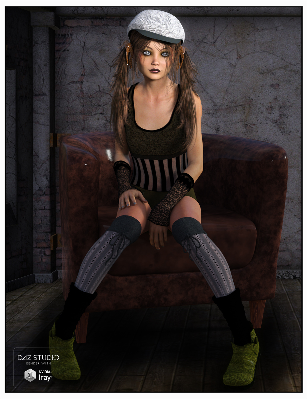 Miss Octavia´s Outfit Add-on by: SWAM, 3D Models by Daz 3D