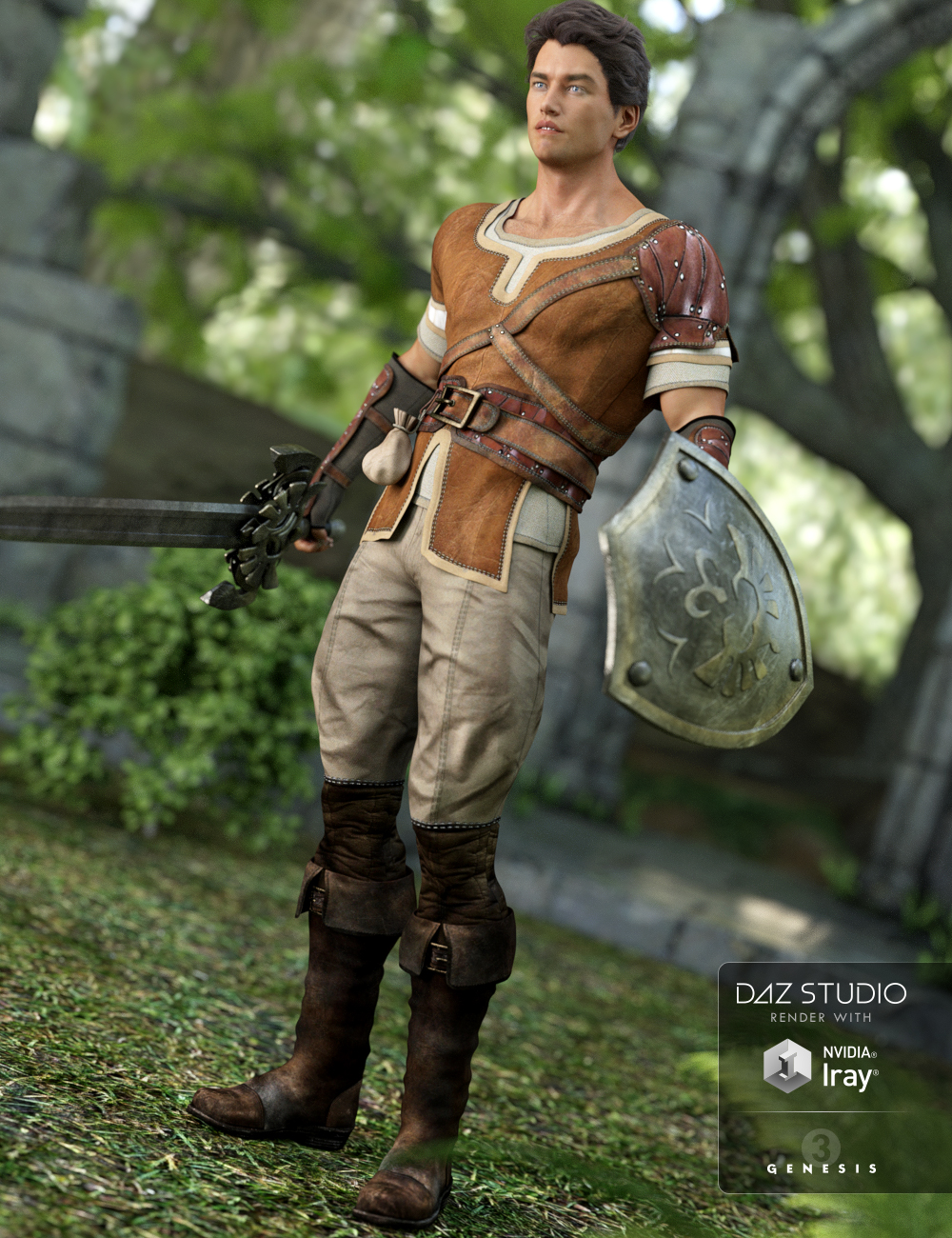 Sword Of Time Outfit for Genesis 3 Male(s) Sword Of Time Outfit for Genesis 3 Male(s) by: SarsaUmblefugly, 3D Models by Daz 3D