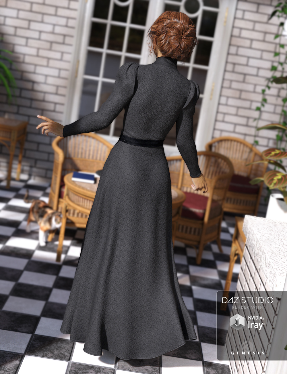 Victoria Iven for Genesis 3 Female(s) by: Ravenhair, 3D Models by Daz 3D