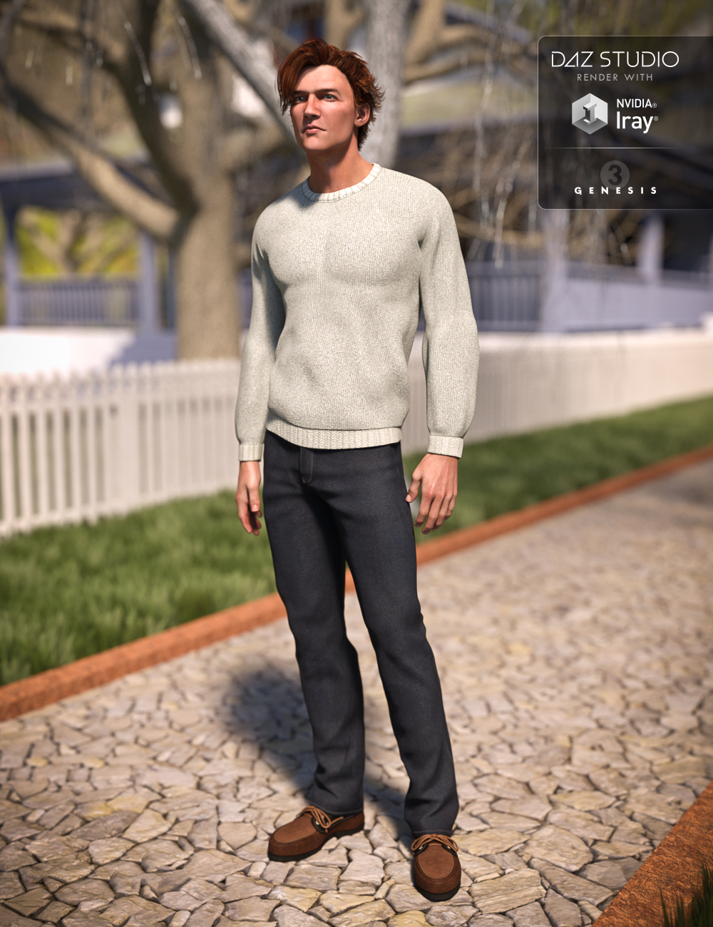 Casual Winter Textures by: Sarsa, 3D Models by Daz 3D