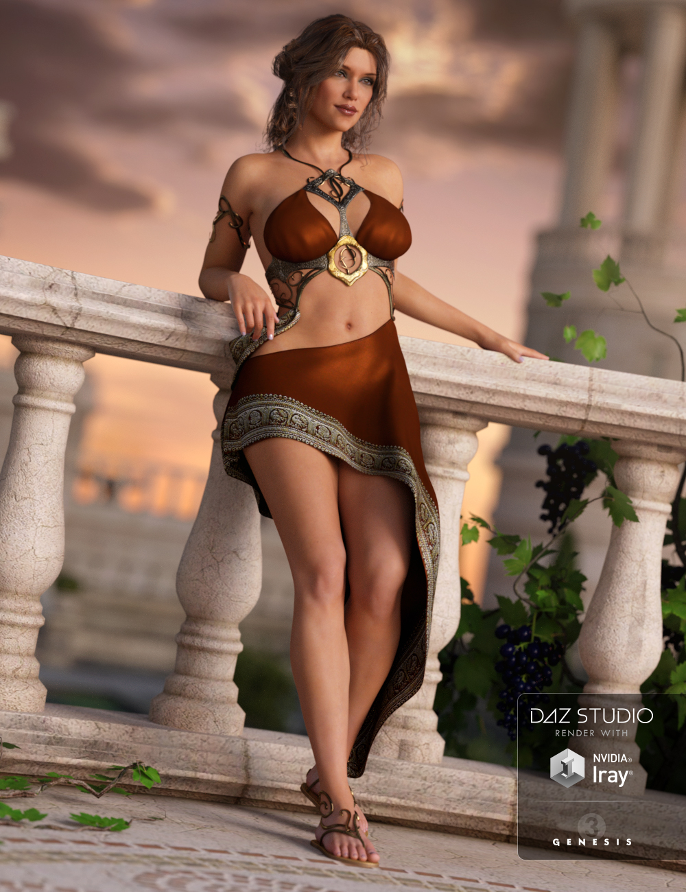 Divinity Outfit for Genesis 3 Female(s) by: NikisatezShox-Design, 3D Models by Daz 3D
