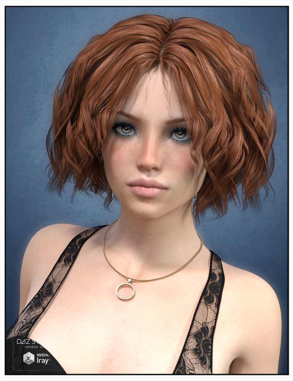 Adell Hair for Genesis 3 Female(s) and Genesis 2 Female(s) by: SWAM, 3D Models by Daz 3D