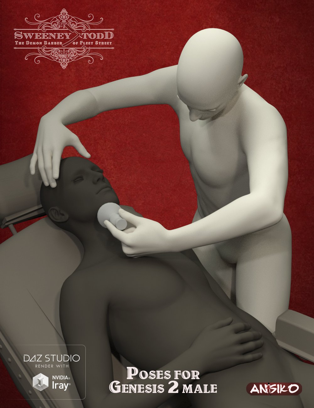 Sweeney Todd: The Demon Barber of Fleet Street Sweeney Todd: The Demon Barber of Fleet Street by: Ansiko, 3D Models by Daz 3D