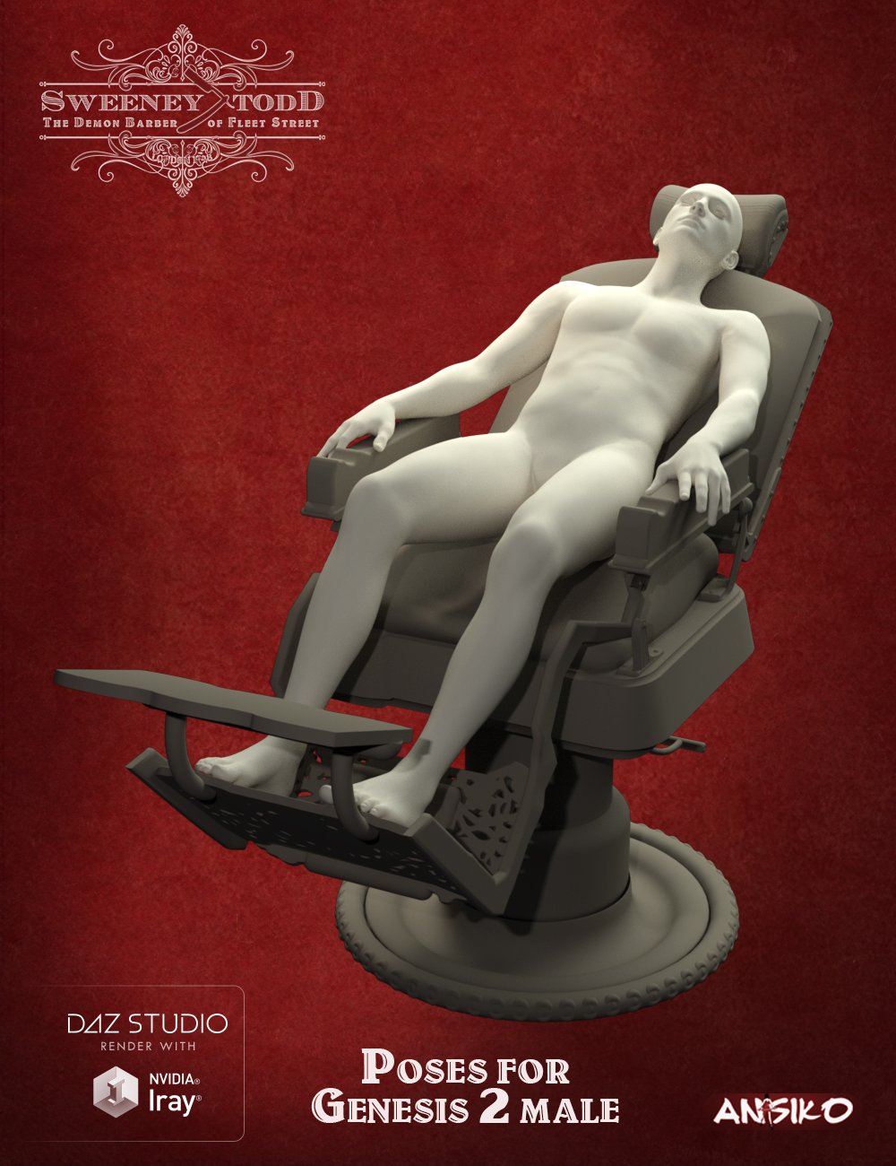 Sweeney Todd: The Demon Barber of Fleet Street Sweeney Todd: The Demon Barber of Fleet Street by: Ansiko, 3D Models by Daz 3D