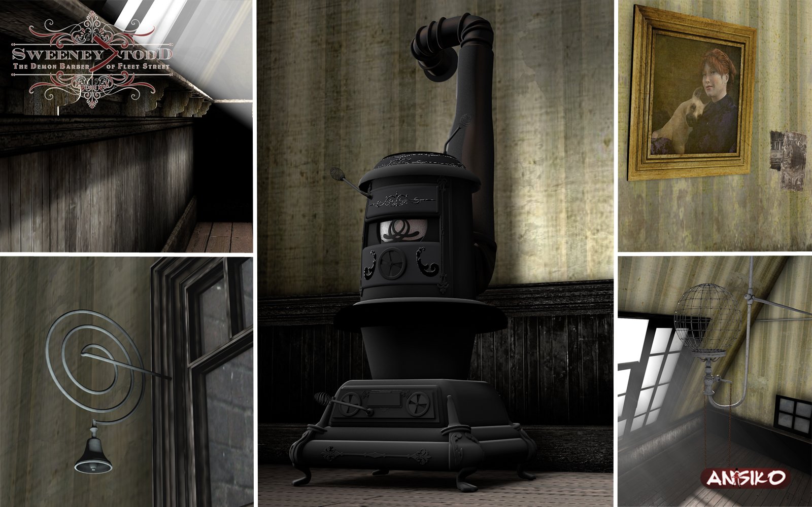 Sweeney Todd: The Demon Barber of Fleet Street Sweeney Todd: The Demon Barber of Fleet Street by: Ansiko, 3D Models by Daz 3D