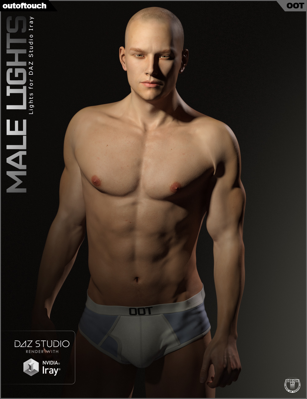 OOT Male Iray Lights OOT Male Iray Lights by: outoftouch, 3D Models by Daz 3D
