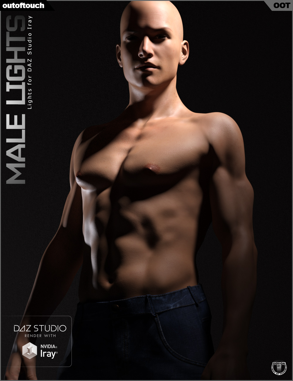 OOT Male Iray Lights OOT Male Iray Lights by: outoftouch, 3D Models by Daz 3D