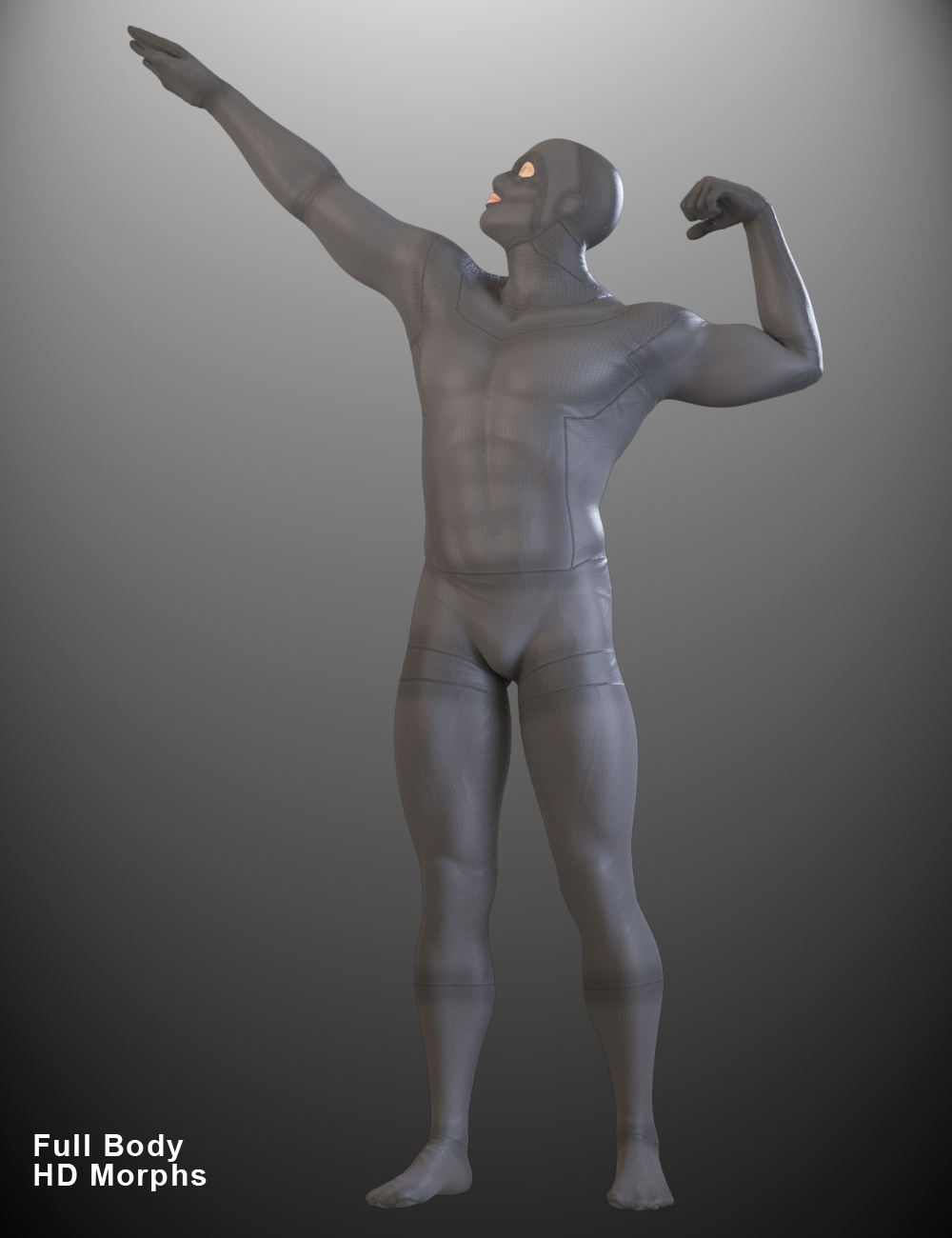 No Suit Morphs for Genesis 3 Male(s) by: RawArt, 3D Models by Daz 3D