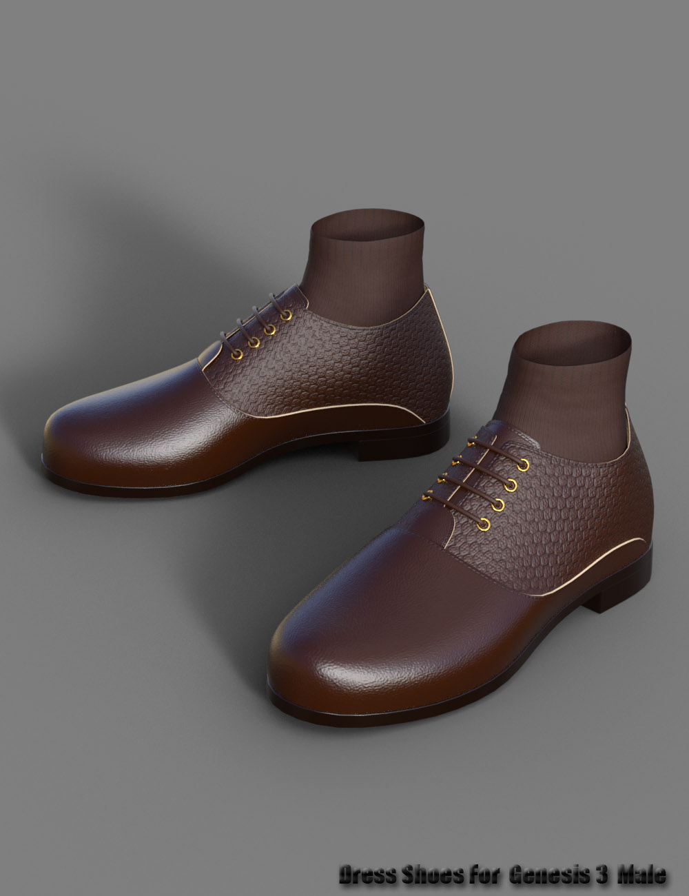 Dress Shoes for Genesis 3 Male(s) by: dx30, 3D Models by Daz 3D