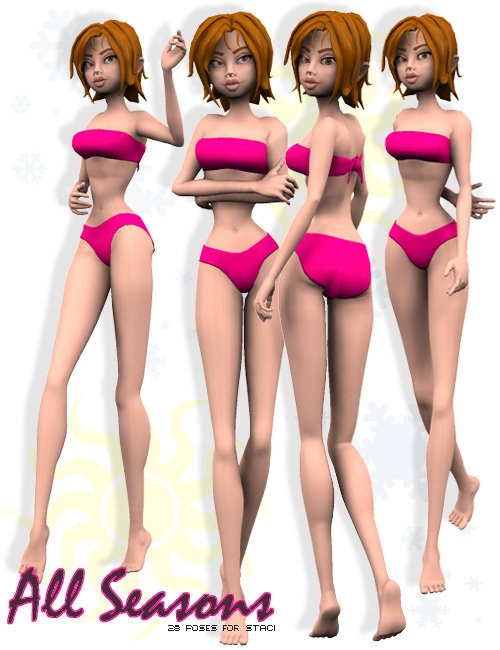 Free Weights Poses | Daz 3D