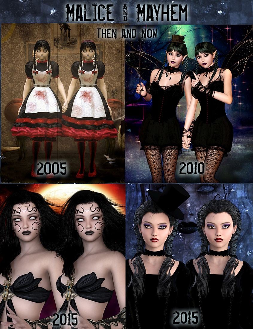 Malice and Mayhem Malice and Mayhem by: gypsyangel, 3D Models by Daz 3D