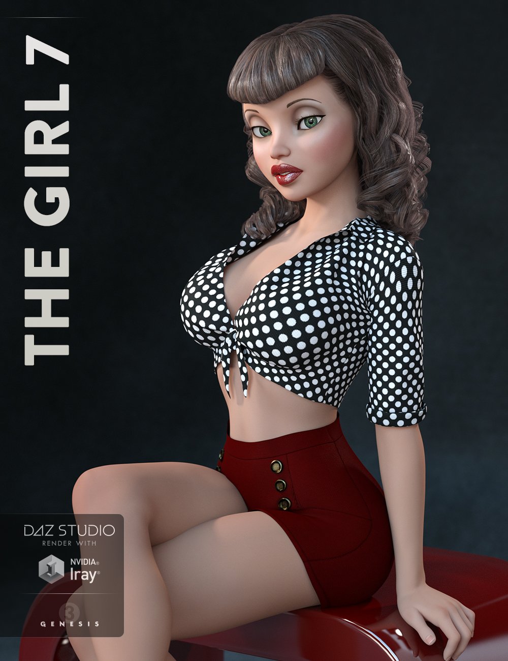 The Girl 7 Daz 3d