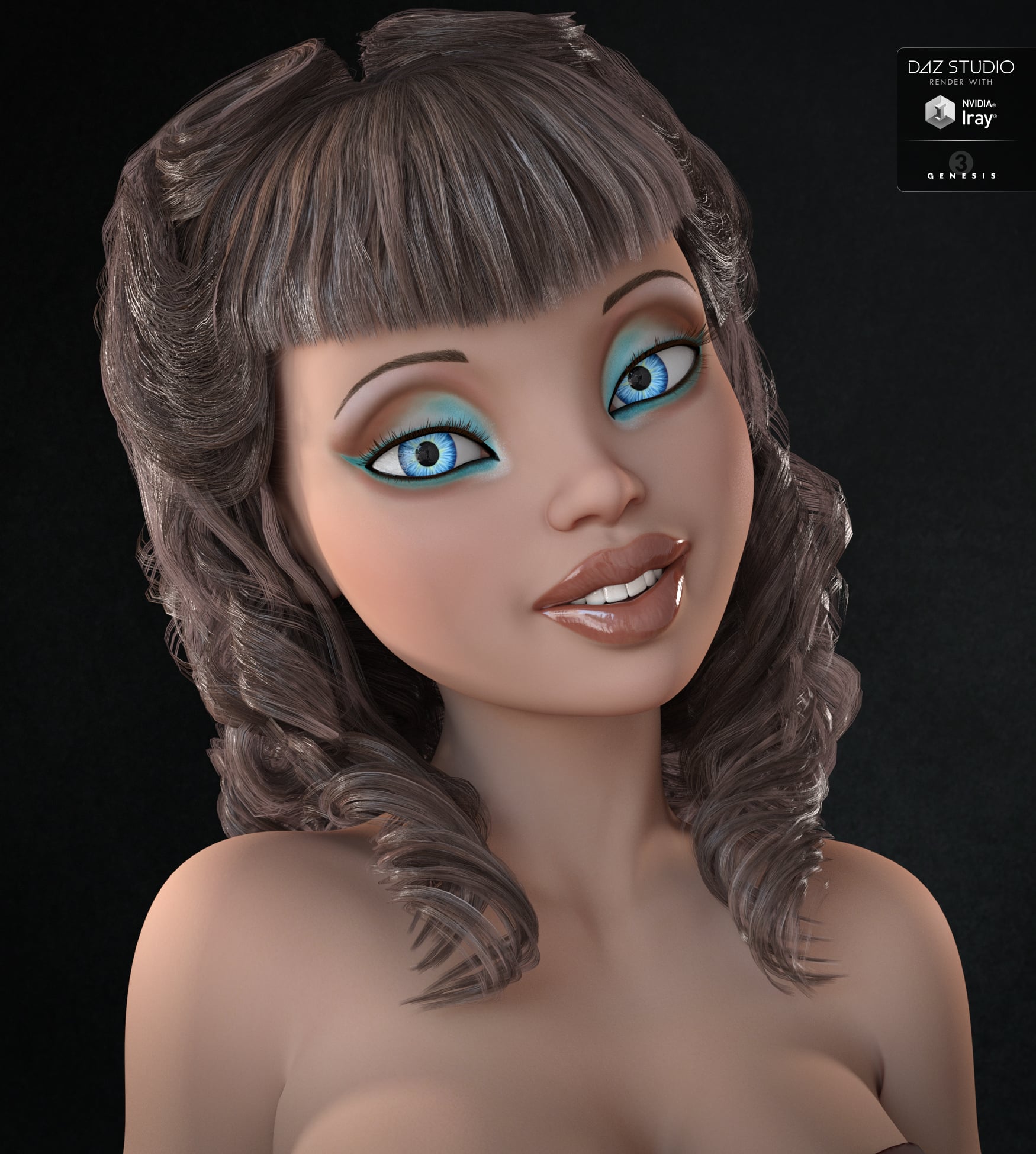 The Girl 7 Daz 3D