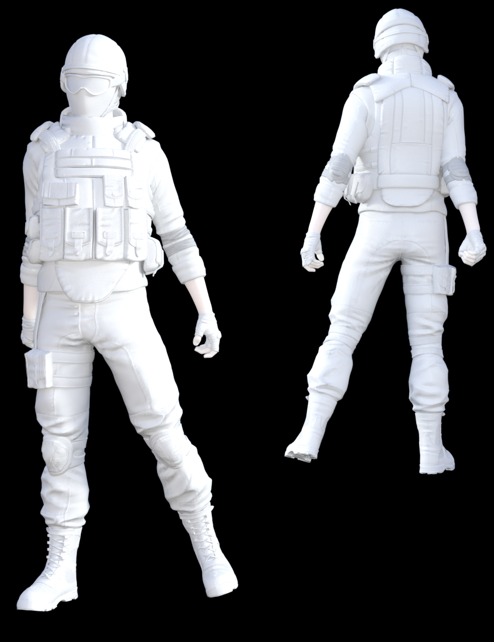 Soldier 2.0 for Genesis 3 Male(s) by: Yura, 3D Models by Daz 3D