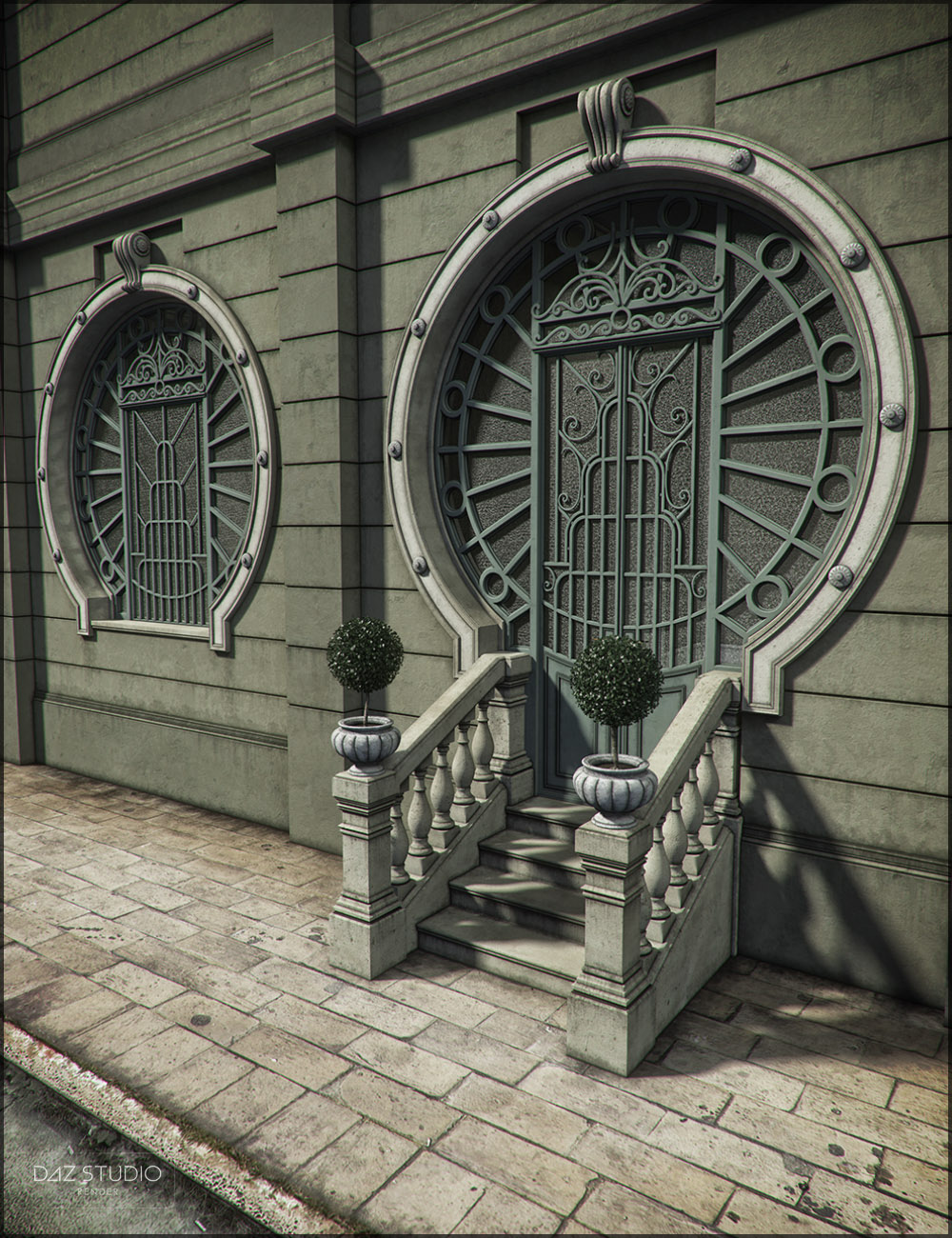 Deco Vignette Deco Vignette by: Jack Tomalin, 3D Models by Daz 3D