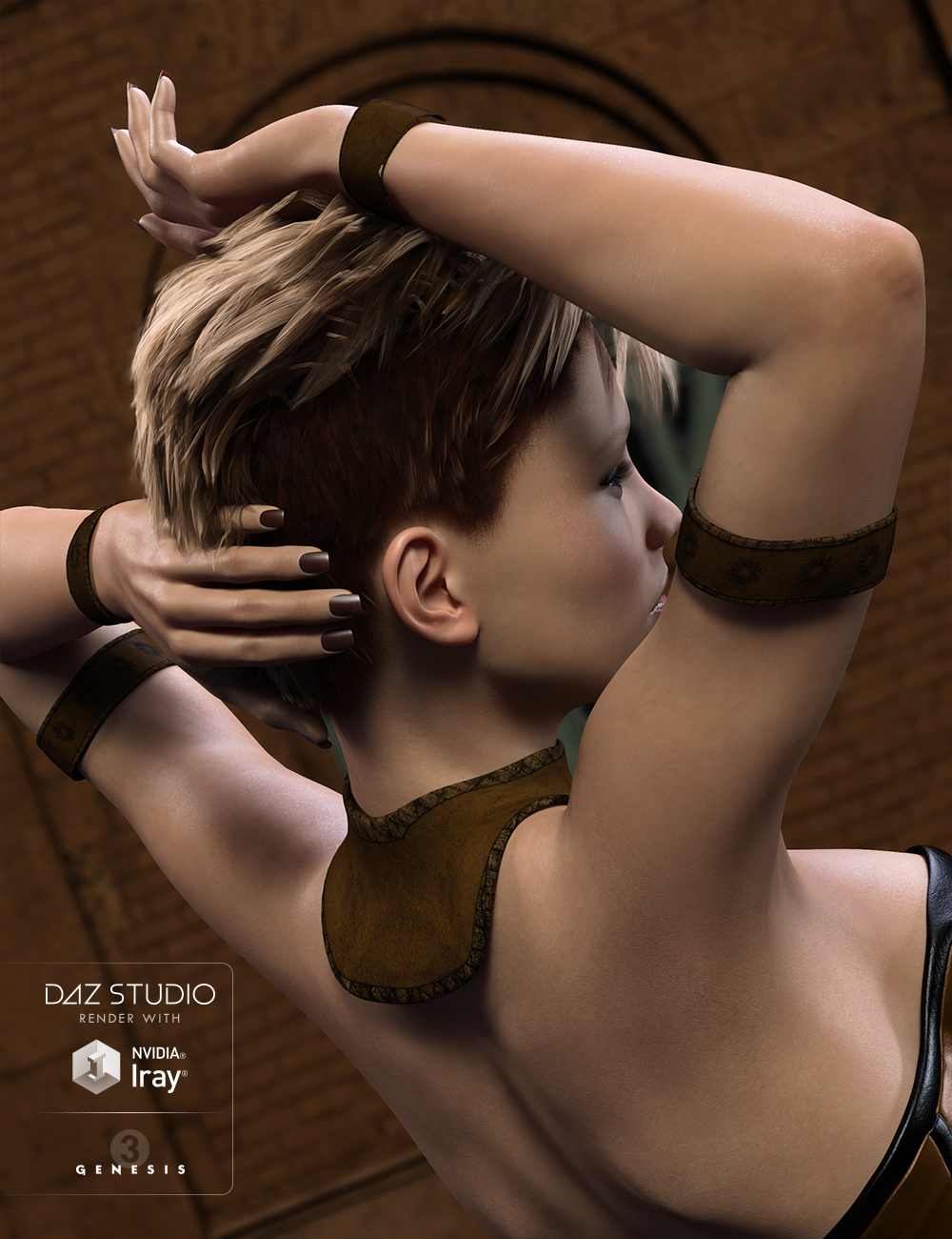 Fantasy Collar Set for Genesis 3 Female(s) Fantasy Collar Set for Genesis 3 Female(s) by: JGreenlees, 3D Models by Daz 3D