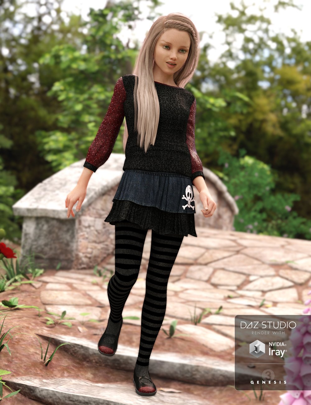 Tween Julie 7 Pro Bundle Daz 3d