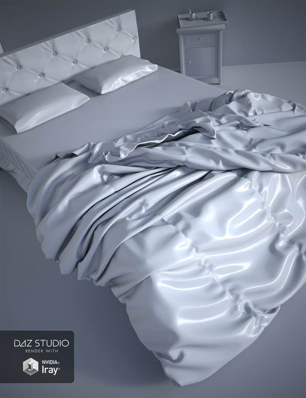 Day in Bed by: ForbiddenWhispers, 3D Models by Daz 3D