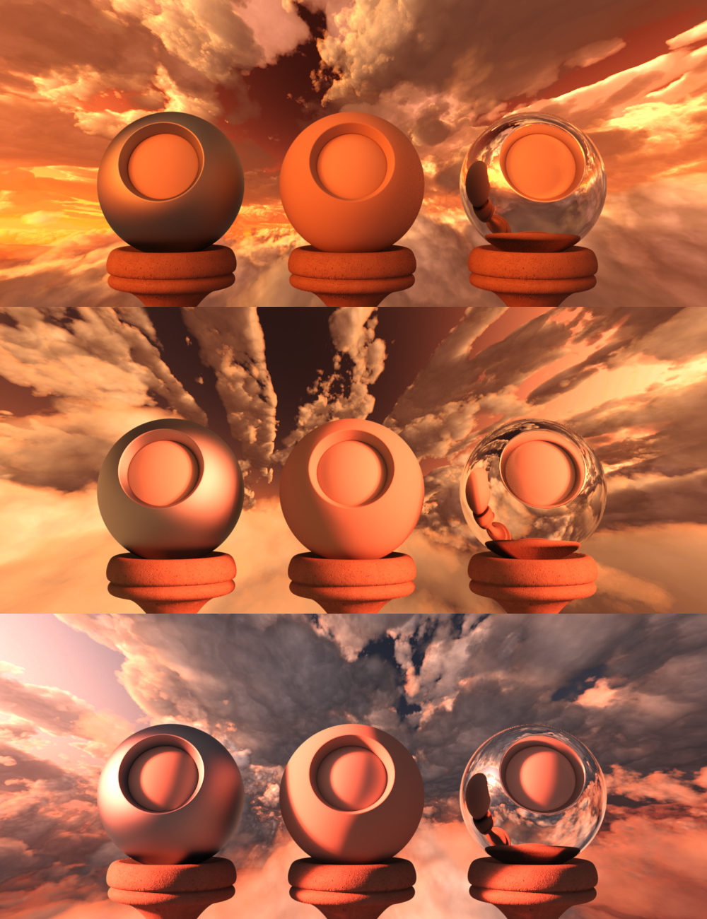 Skies of iRadiance - Sunset HDRIs for Iray by: DimensionTheory, 3D Models by Daz 3D