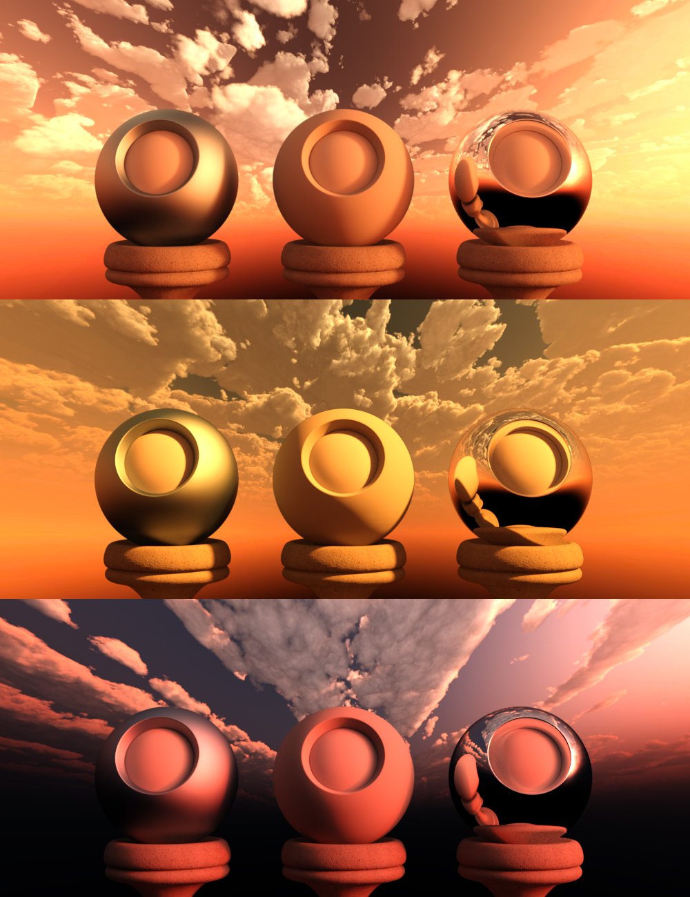 Skies of iRadiance - Sunset HDRIs for Iray Skies of iRadiance - Sunset HDRIs for Iray by: DimensionTheory, 3D Models by Daz 3D