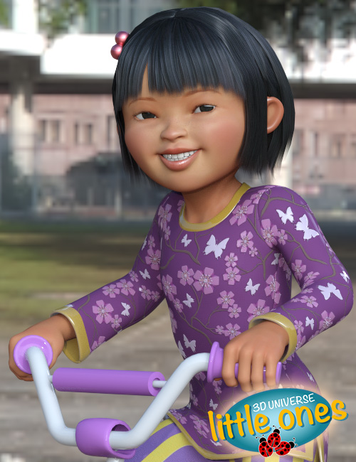 Little Ones (Asian Female) for Genesis 3 Female Little Ones (Asian Female) for Genesis 3 Female by: 3D Universe, 3D Models by Daz 3D