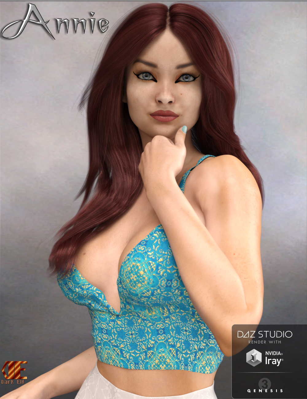 DE Annie for Genesis 3 Female by: Dark-Elf, 3D Models by Daz 3D