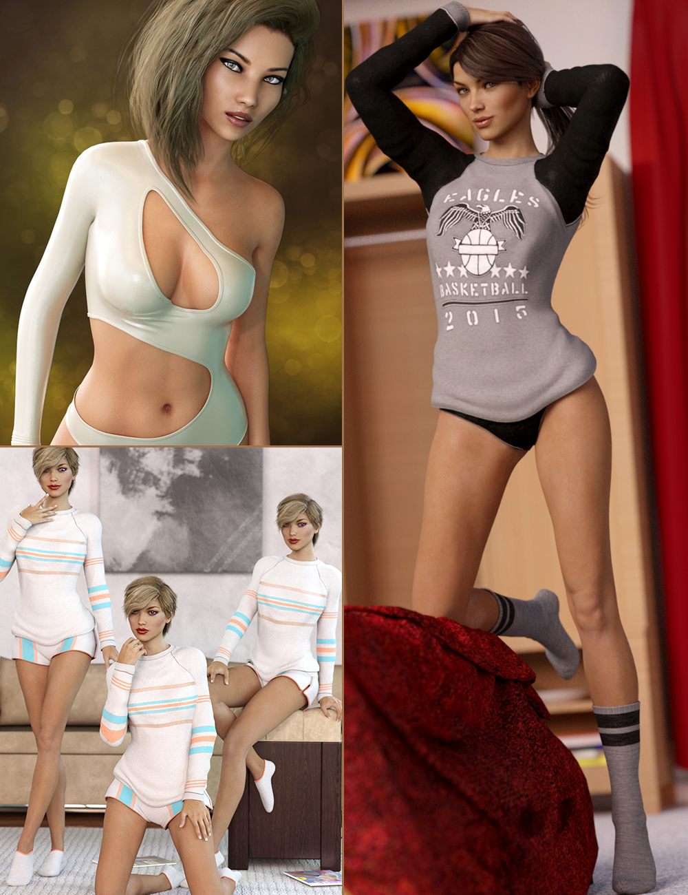Sweet Home Bundle by: , 3D Models by Daz 3D
