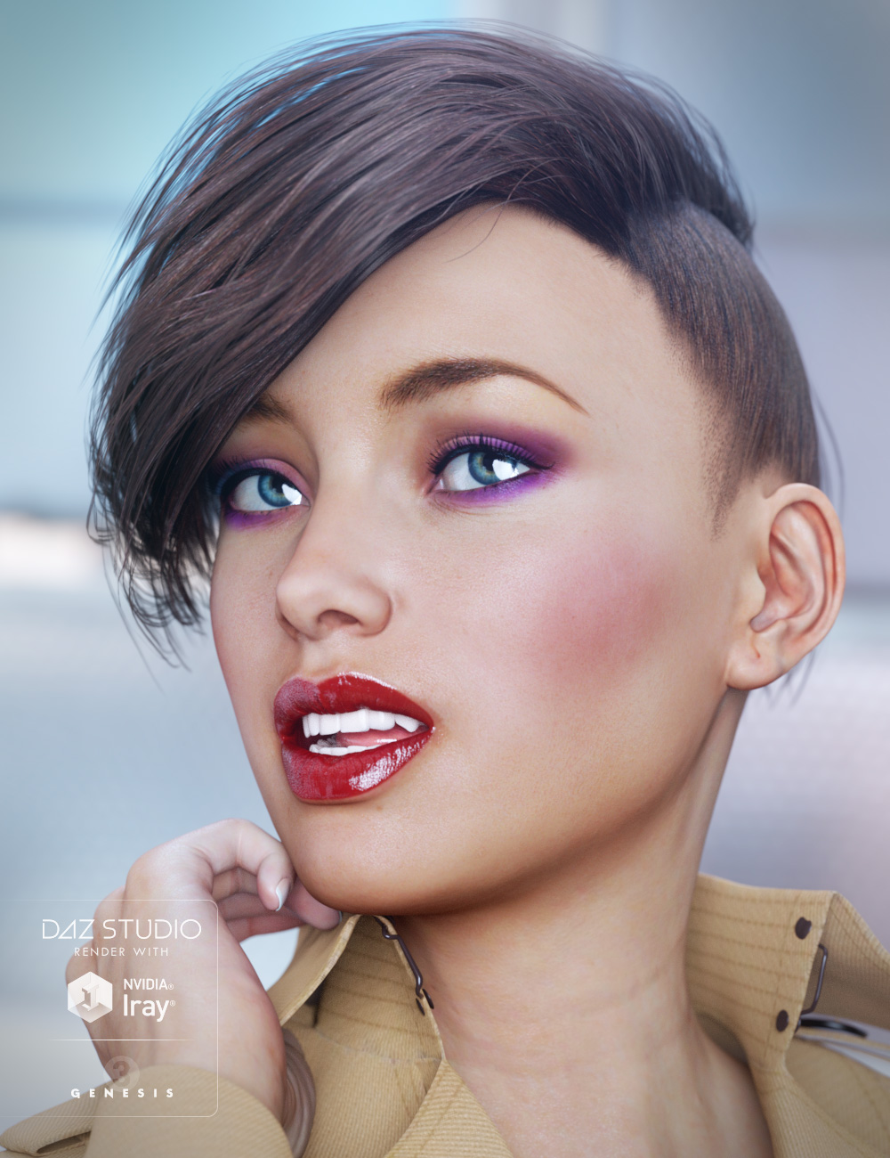 Edit Hair for Genesis 3 Female(s) by: goldtassel, 3D Models by Daz 3D