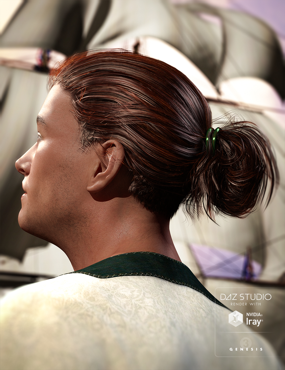 Colors for Colin Hair by: goldtassel, 3D Models by Daz 3D