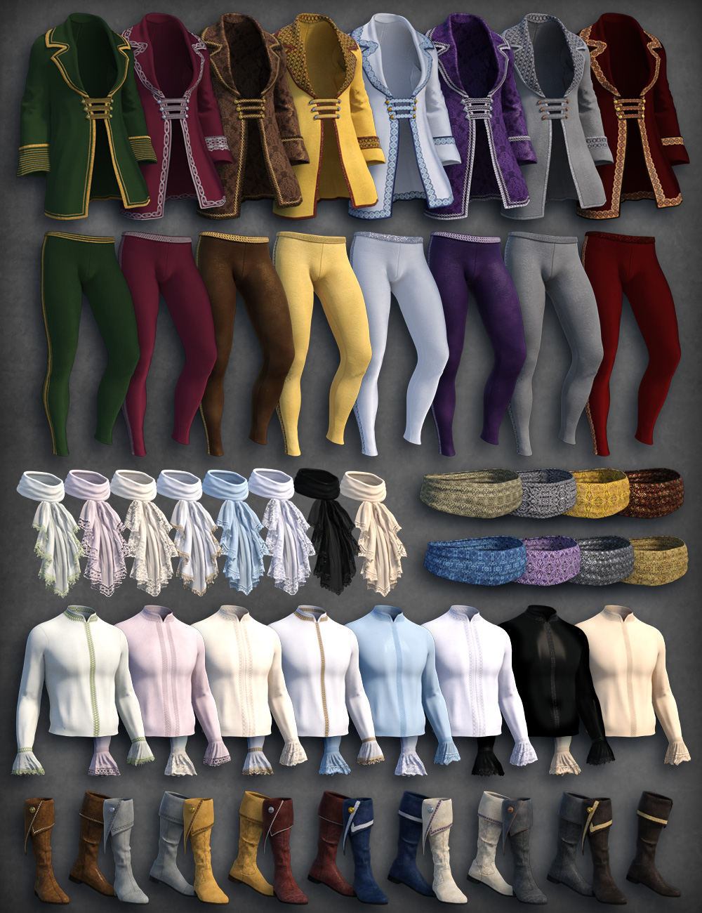 Splendor for Fairytale Prince Splendor for Fairytale Prince by: esha, 3D Models by Daz 3D