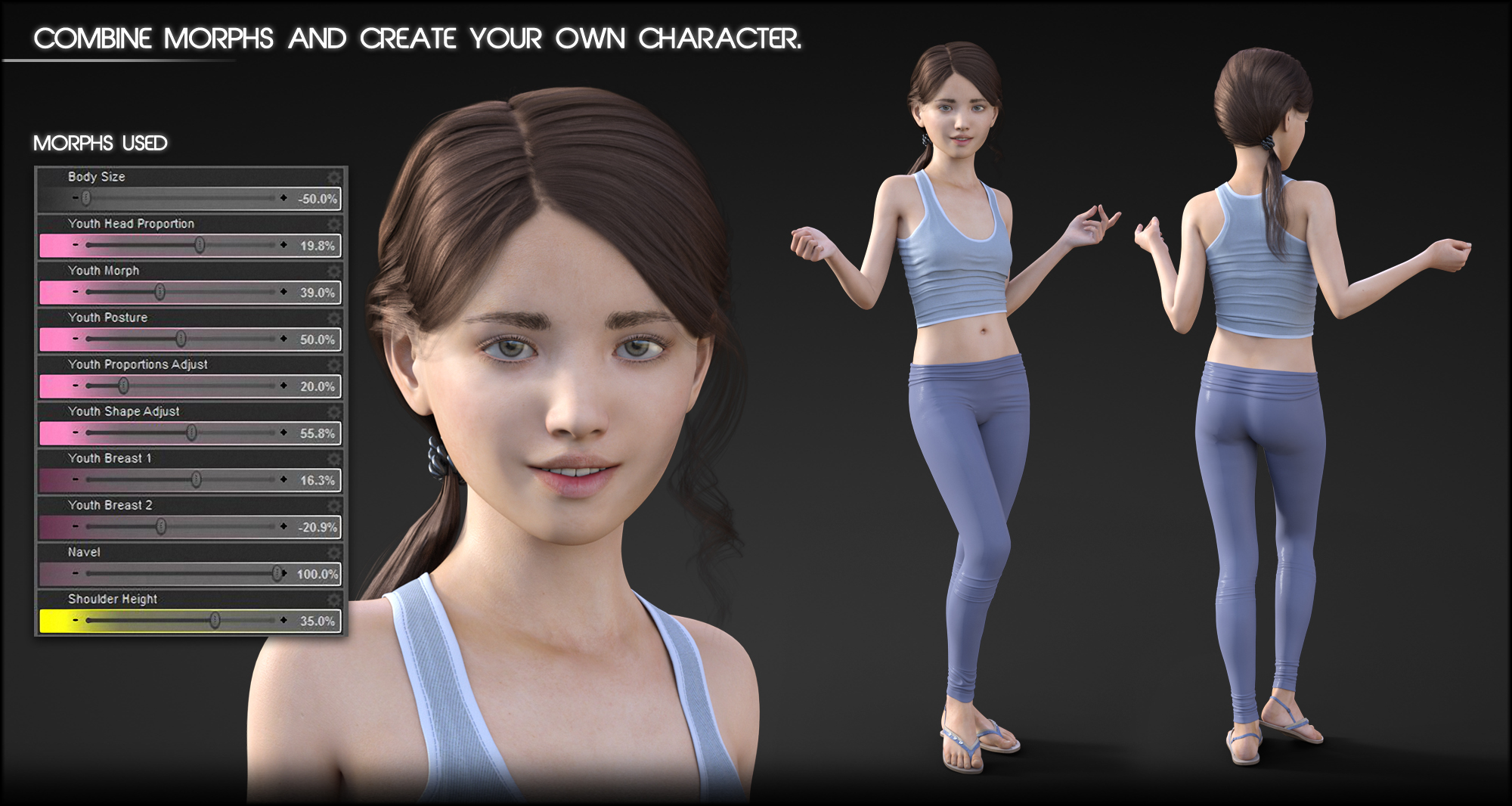 Growing Up For Genesis 3 Female S Daz 3d