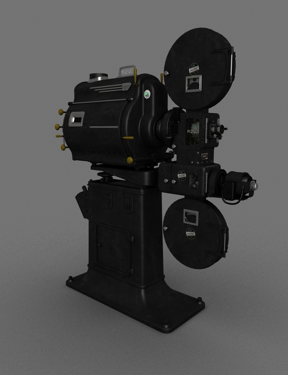 The projectionist set daz 3d