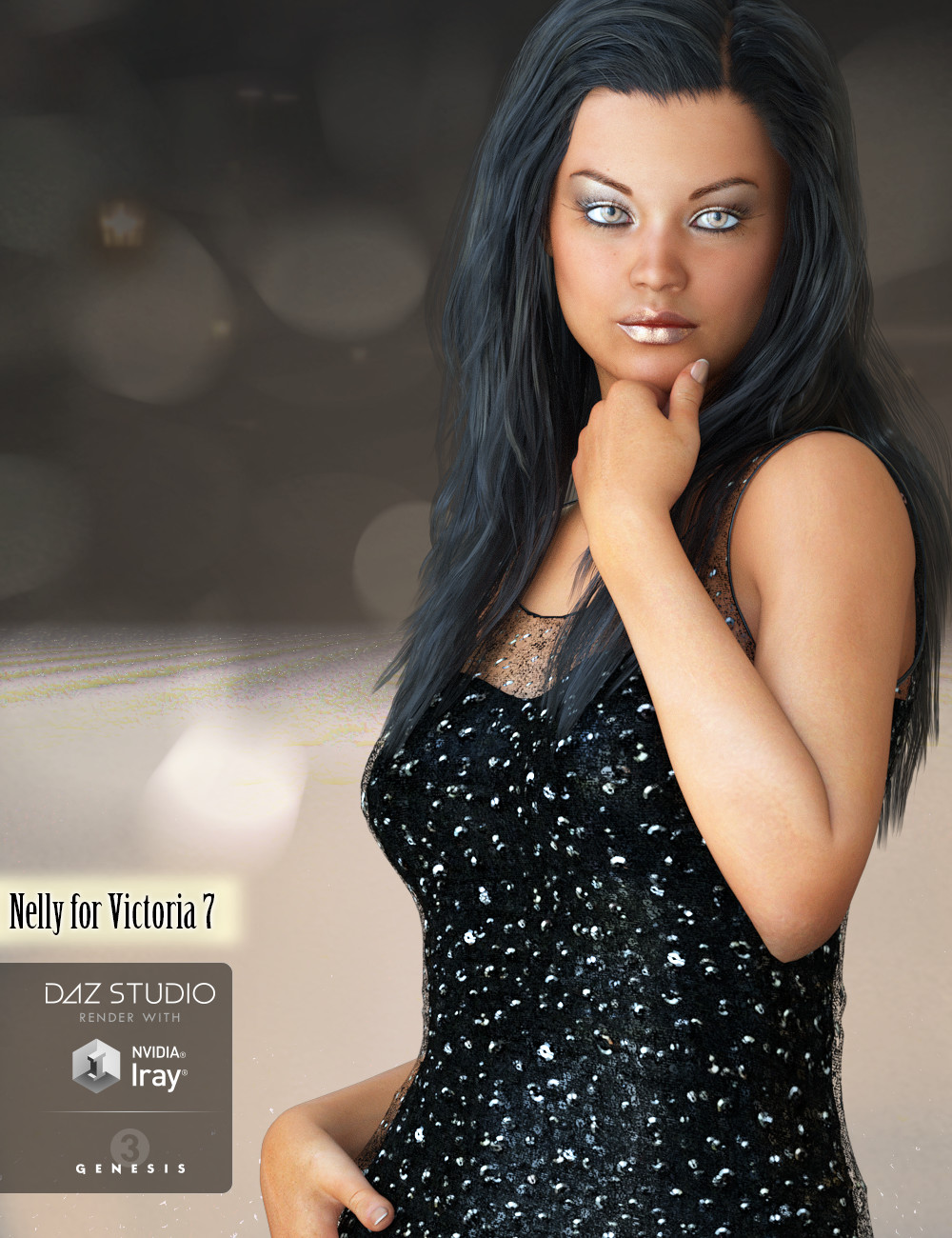 The Many Faces of Nelly The Many Faces of Nelly by: Virtual_World, 3D Models by Daz 3D