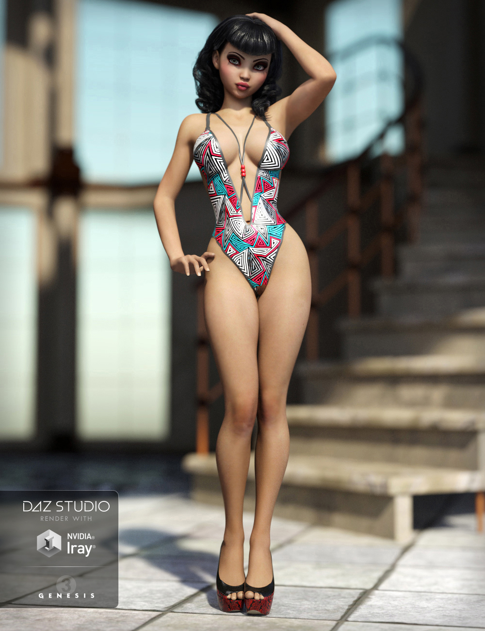 Ruby for The Girl 7 by: Jessaii, 3D Models by Daz 3D