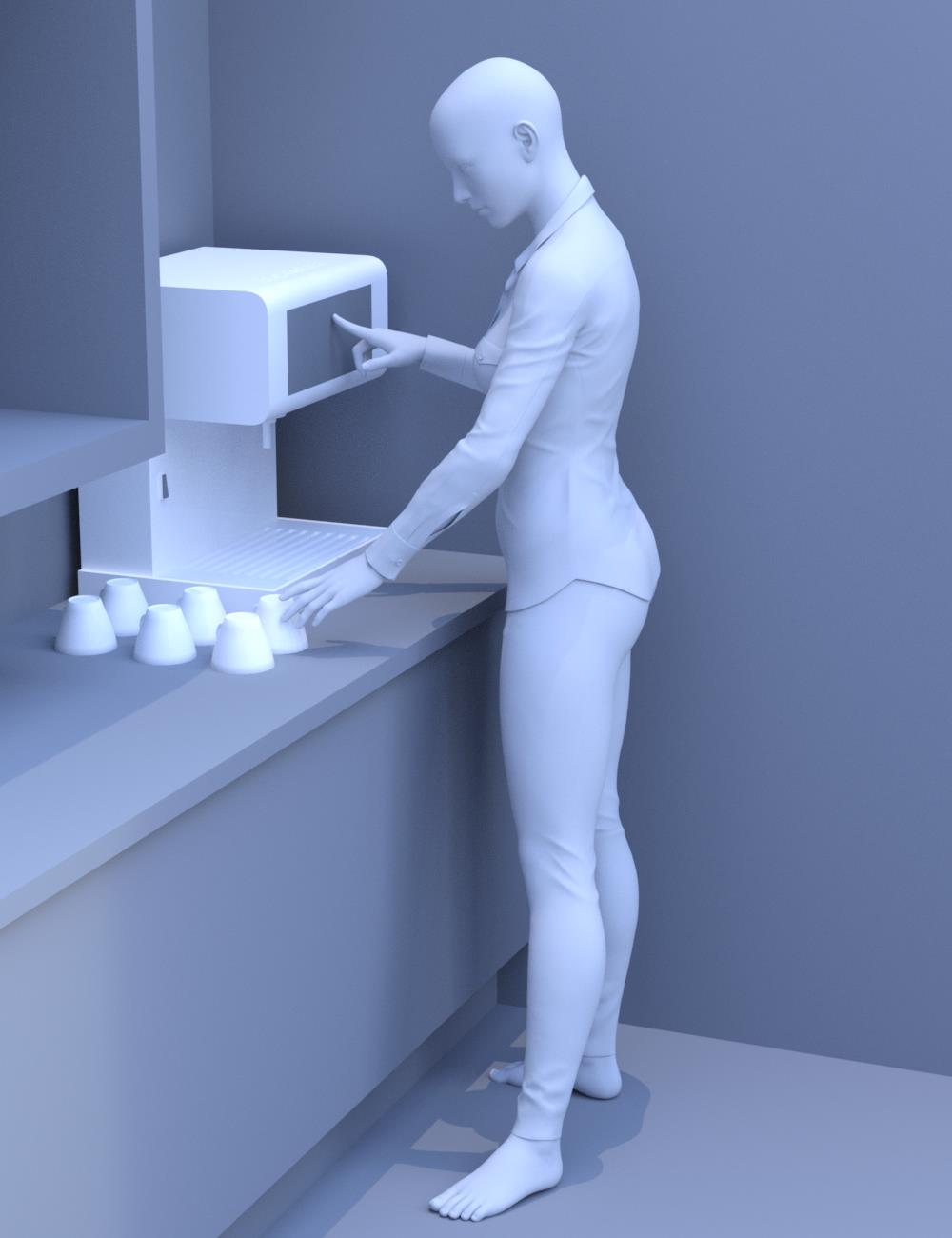 Cafe Luca Poses Cafe Luca Poses by: Elliandra, 3D Models by Daz 3D