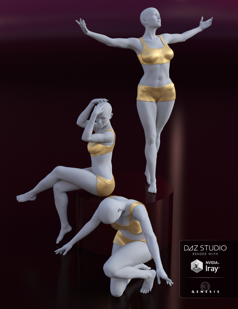 Z Walking, Running, Jumping, and Landing Utility Collection for Genesis 8  and 8.1 Female | Daz 3D