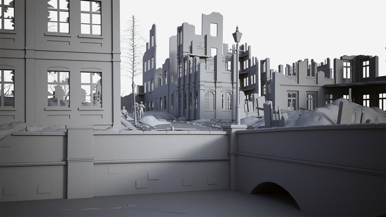 After the War After the War by: Stonemason, 3D Models by Daz 3D