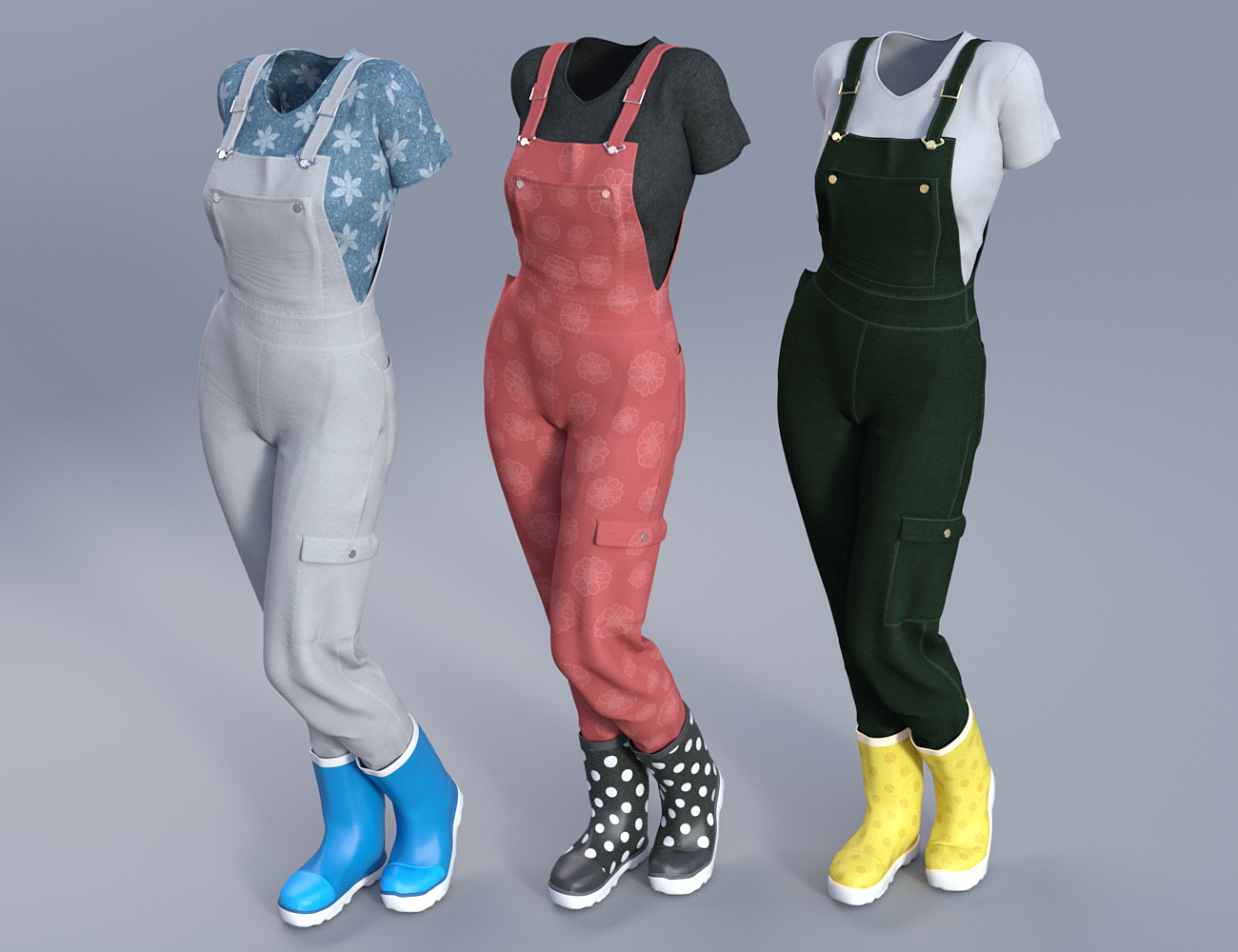 Garden Outfit for Genesis 3 Female(s) Garden Outfit for Genesis 3 Female(s) by: Oskarsson, 3D Models by Daz 3D