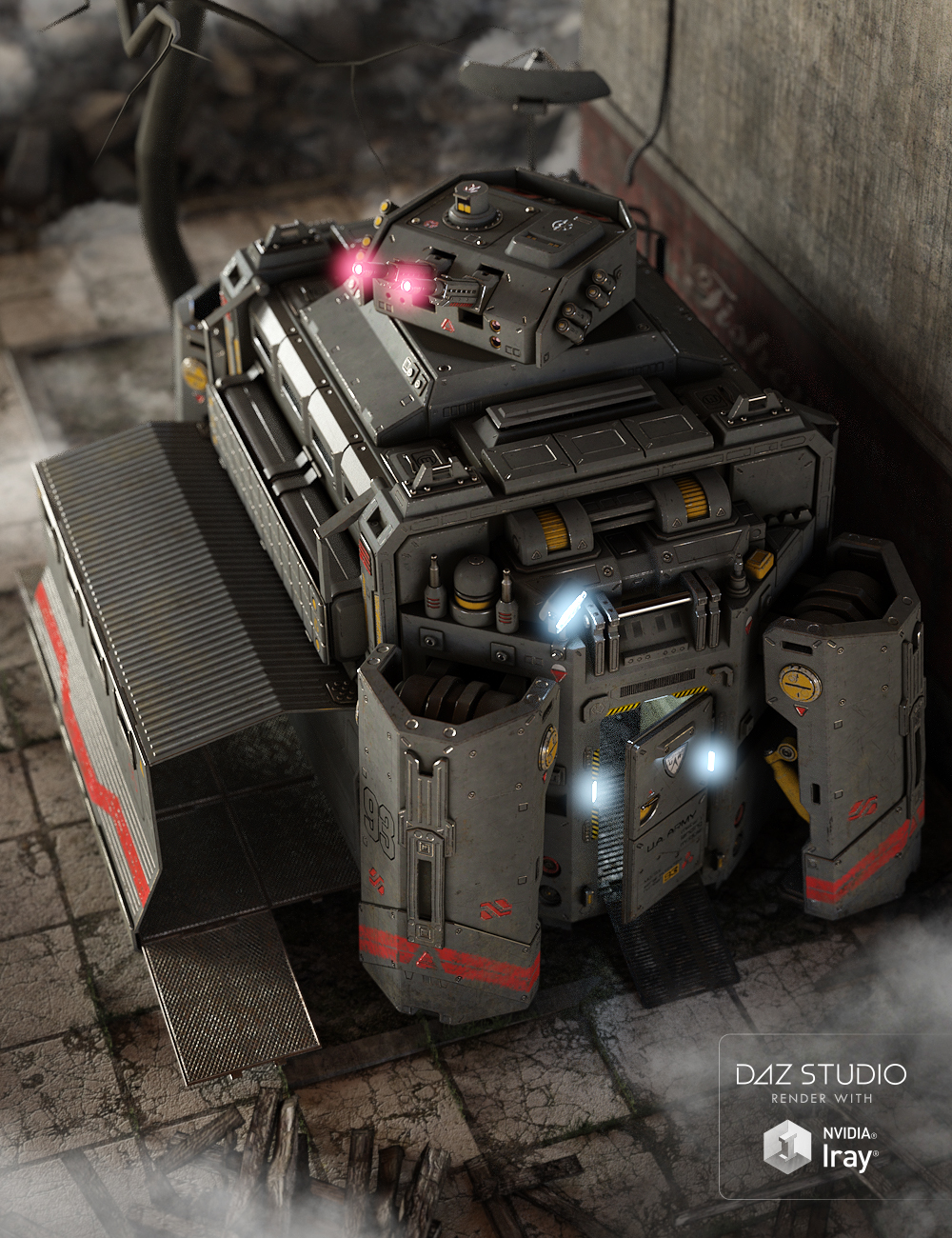 Military Module Military Module by: petipet, 3D Models by Daz 3D