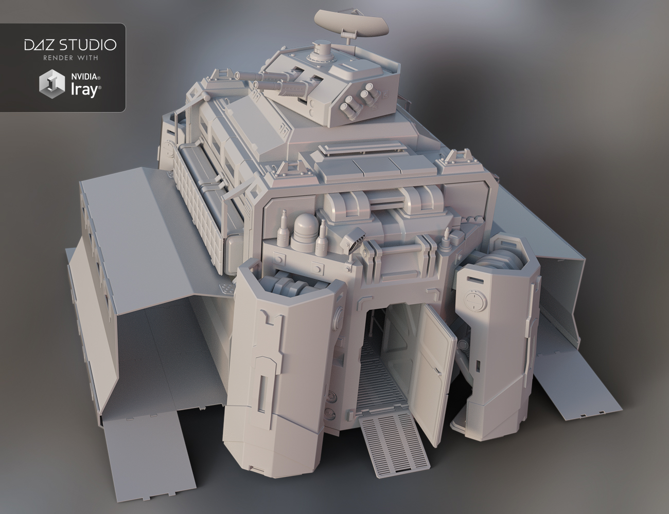 Military Module by: petipet, 3D Models by Daz 3D