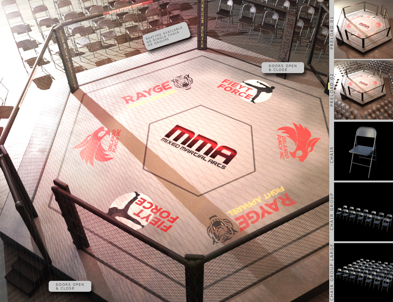 MMA Fighting Arena