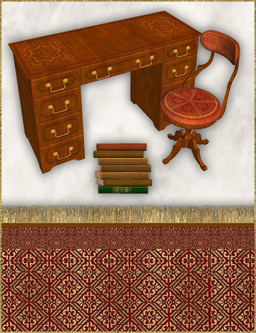 The Study Expansion Pack The Study Expansion Pack by: , 3D Models by Daz 3D