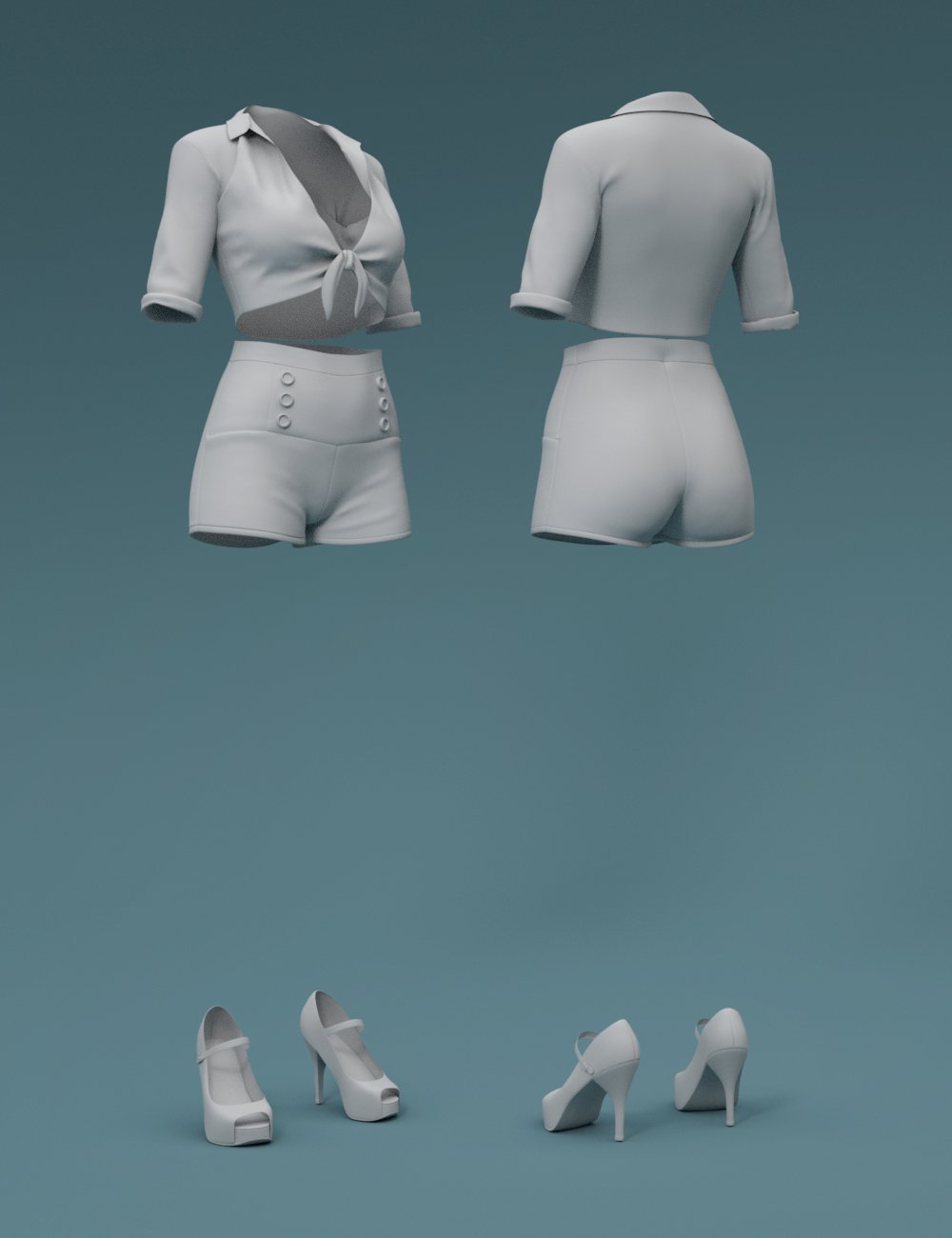 Esther Outfit for Genesis 3 Female(s) by: NikisatezSarsa, 3D Models by Daz 3D