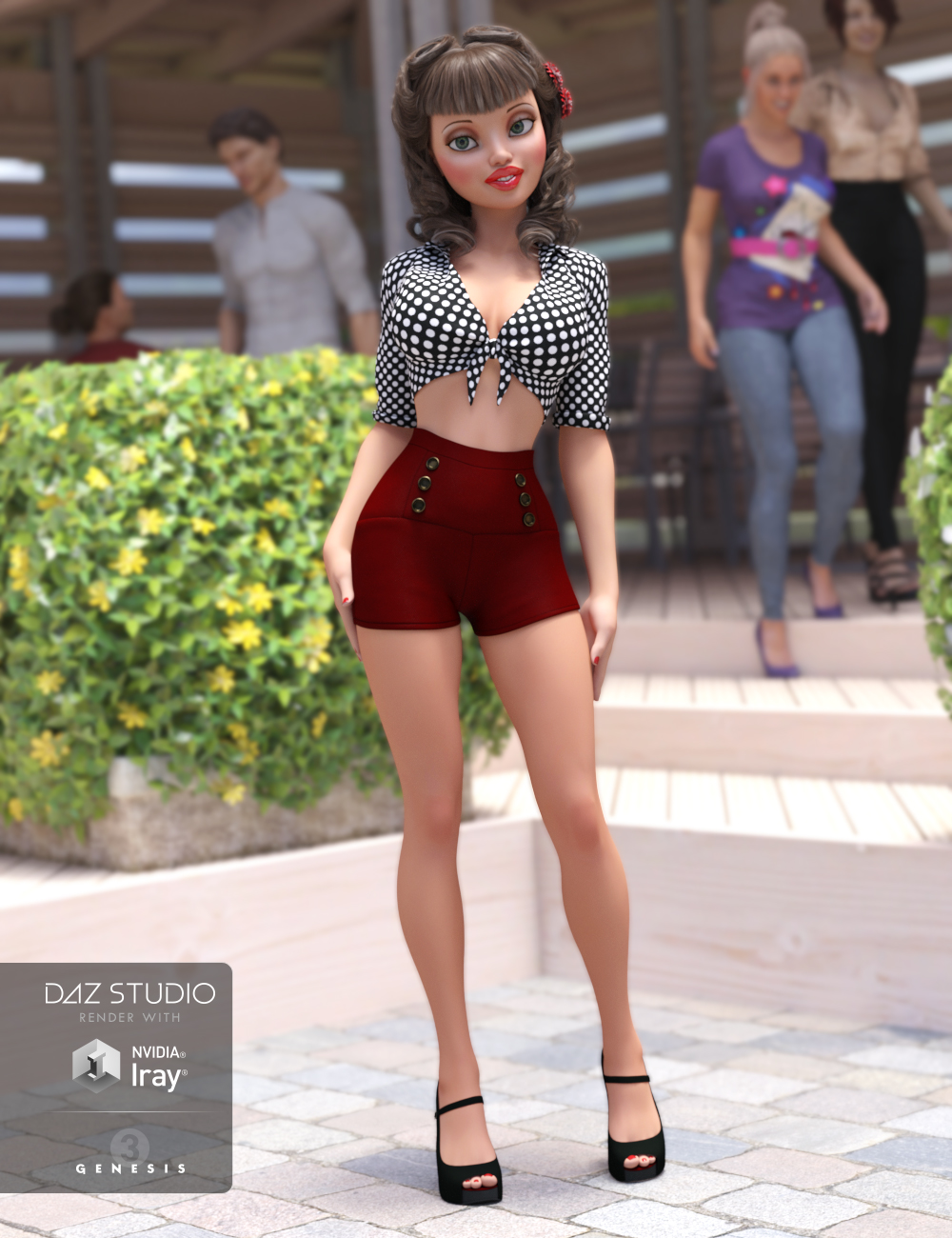 Esther Outfit Textures Esther Outfit Textures by: Sarsa, 3D Models by Daz 3D