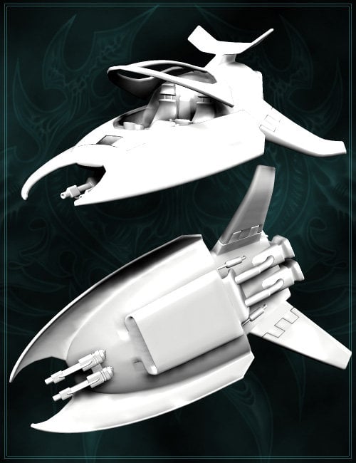 The Wasp Class Space Fighter The Wasp Class Space Fighter by: , 3D Models by Daz 3D