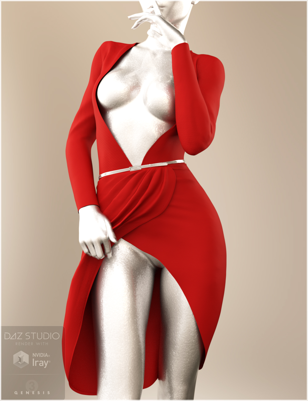 Rianna Outfit for Genesis 3 Female(s) by: Nikisatez, 3D Models by Daz 3D