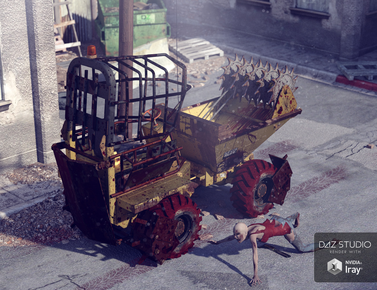 Mini Dumper Z Mini Dumper Z by: David BrinnenForbiddenWhispers, 3D Models by Daz 3D