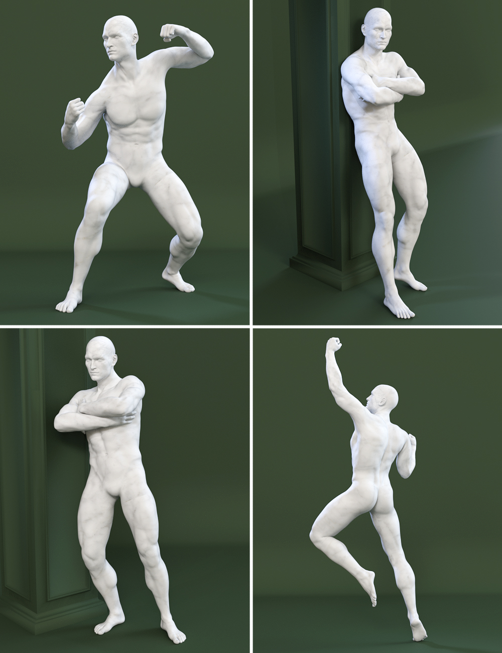 DA Granite Poses for Gianni 7 by: Design Anvil, 3D Models by Daz 3D