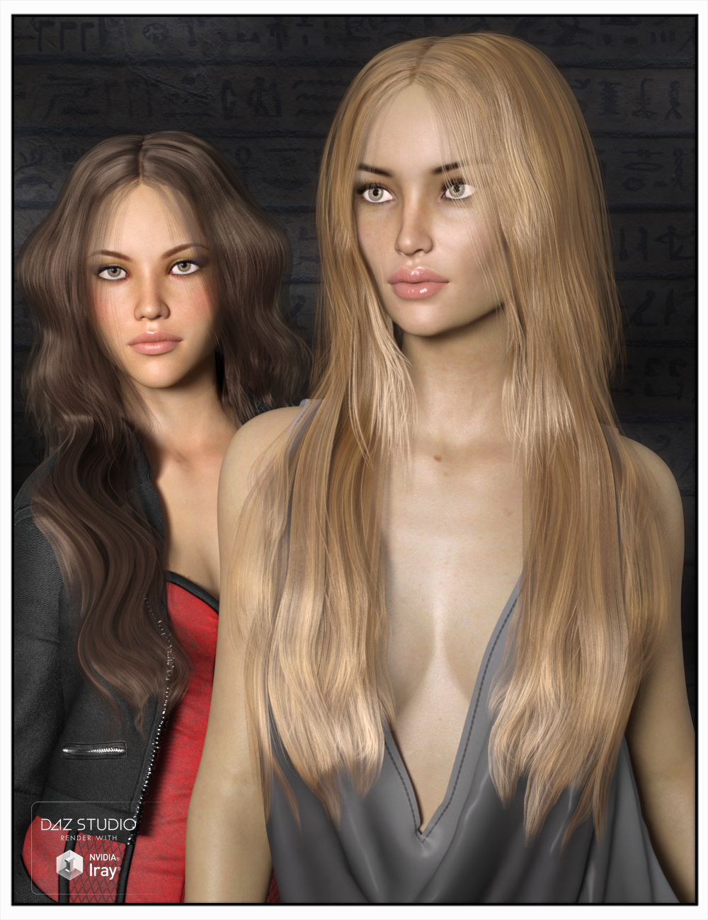 Taia Hair for Genesis 3 Female(s) by: SWAM, 3D Models by Daz 3D